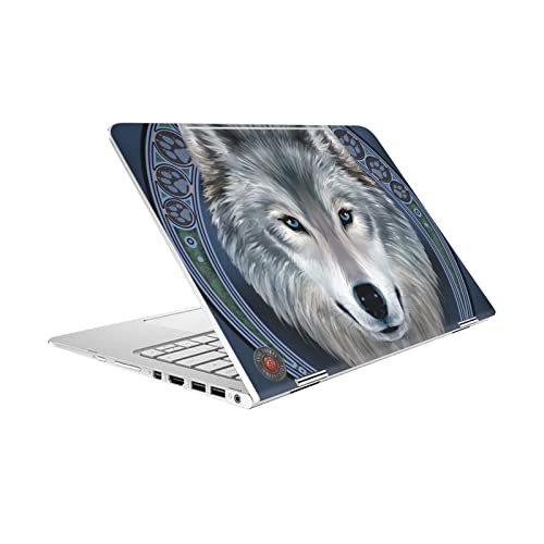 Autocollant HP Spectre Pro X360 G2 Anne Stokes Loups Lunar