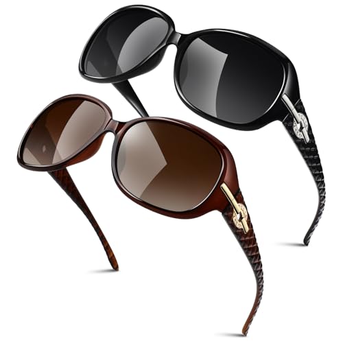 Lunettes de soleil femme polarisée pour conduite et plage