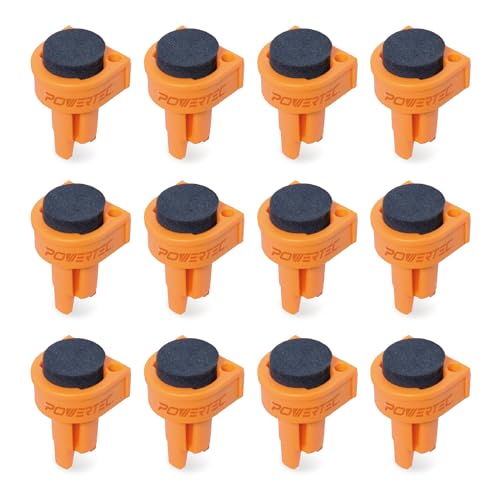 Image of POWERTEC 12PCs Bench Dogs for 3 /4 inch Dog Hole w /EVA Insert, Woodworking Tool for Work Bench, MFT Table, Portable Workbench, Tools for Woodworking & DIY Projects (71188-P3)