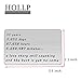 HOLLP for Husband Wallet Love Note Card Wedding 10 Years Anniversary Engraved Wallet Insert Gift for Anniversary, Deployment, Boyfriend, Husband (10 Years)