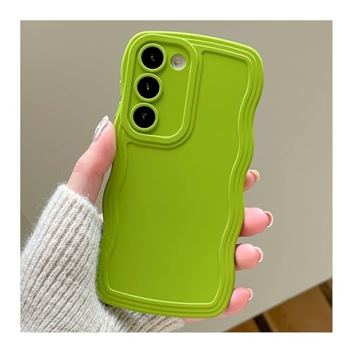 Galaxy A37 5G / A57 5G�p�̃P�[�X �ϏՌ� �J�o�[ �V���R���f�� ������� �\�t�g�P�[�X ��G�� �֗� CASE �����K���X�t��(�O���[��)