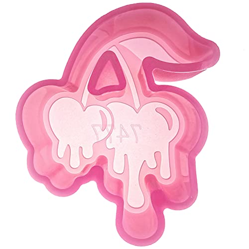 (300 Design Optional) MUBYOK M280 Cherry Silicone Freshie Mold for Baking Aroma Beads Car Freshie Supplies