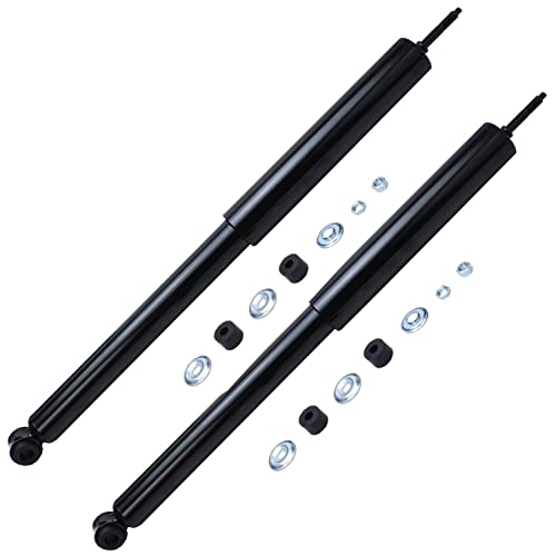 Image of Detroit Axle - Rear Shock Absorbers Sway Bars for 2001-2005 Toyota RAV4 2002 2003 2004, 2 Shock Absorbers, 2 Sway Bar Links Replacement