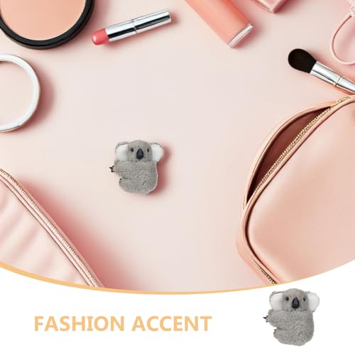 Barrettes griffes mignonnes gris clair, le cadeau coiffure idéal - 7