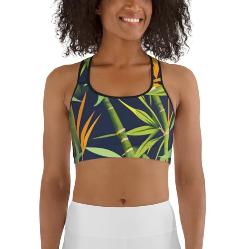 Brassière de sport réglable haut de gamme maintien supérieur et finitions coupées laser
