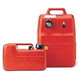 Suzuki OEM External Plastic Fuel Tank in 3 and 6.6 Gallon Sizes (6.6 Gallon (with Fuel Gauge))