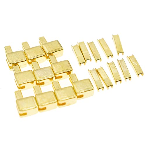 10 juegos 5# Tapón de cremallera de reparación de metal Accesorios de cremallera de costura de bricolaje para ropa-6,3# Cover