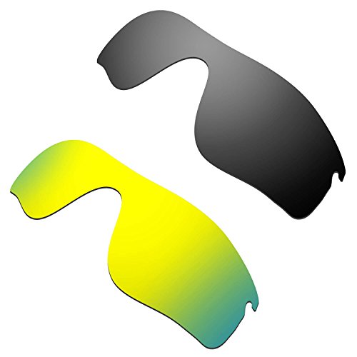 Lentilles RadarLock Path Oakley de rechange en TAC polarisé noir