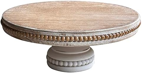 Amazon.com: dwellington Large Round Wood Risers for Display, 12 ...