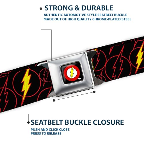Cinturón de Flash de ajuste grande para evitar caídas de pantalones XL 6