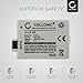 CELLONIC® Batería Premium Compatible con Canon EOS 1000D EOS 450D EOS 500D...