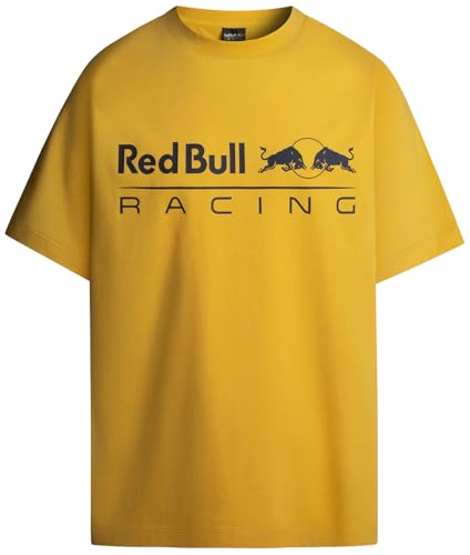 Red Bull Racing X Pepe Jeans T-Shirt avec Logo pour Homme, Jaune (Jaune Campus), XS