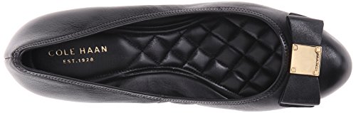 Cole Haan Women's Tali Grand Bow Wdg65 Wedge, Black, 9 B Us #TOP4