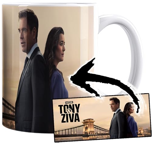 NCIS Tony & Ziva Michael Weatherly Cote De Pablo Tasse Keramikbecher Mug für 12,99 EUR bei amazon.de Bild: NCIS Tony & Ziva Michael Weatherly Cote De Pablo Tasse Keramikbecher Mug für 12,99 EUR bei amazon.de