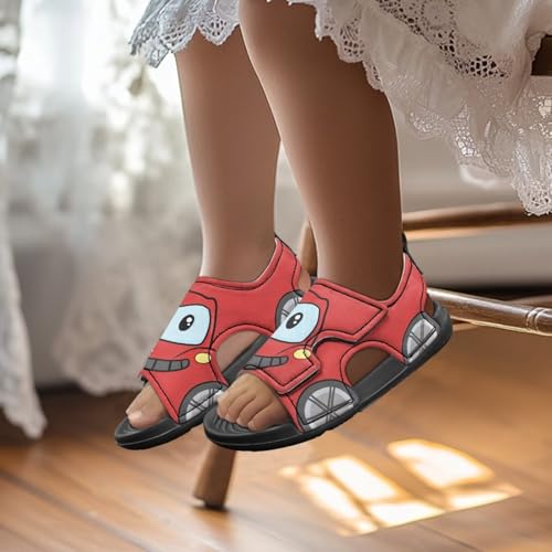 Boys Horse Galaxy Sandals Kids Open Toe Sport Athletic Sandals Adjustable Strap Summer Beach Water Shoes Lightweight4