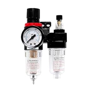Luchtfilterregelaar AFC2000 Olie Water Separator Regulator Trap Filter Airbrush Luchtcompressor Druk vermindering 1/4…