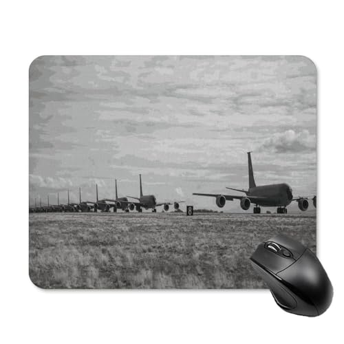Artistic Image of The KC-135 Aerial Refueling Tanker.Durable Computer Mouse Pad, Suitable for Office Environments; Washable and Made of Non-Slip Rubber.20x25cm