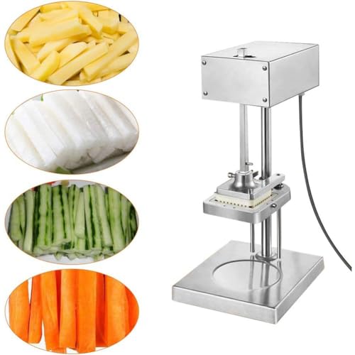 Cortador eléctrico de papas fritas de acero inoxidable miniatura 3