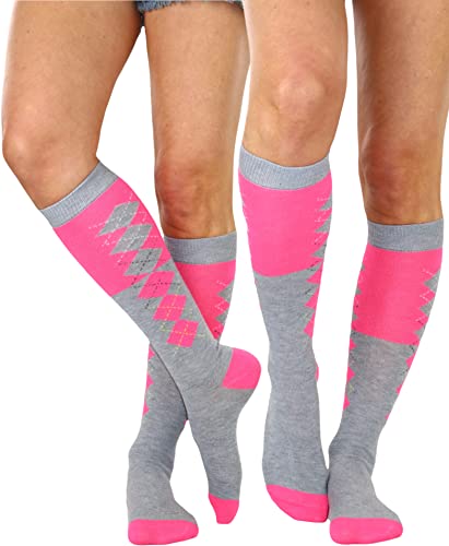 Image of ToBeInStyle Women's Pack of 6 or 12 Knee High Socks