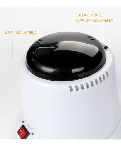 Esterilizador Elétrico De Alicates Tesouras Metal Com Microesfera Manicure Pedicure