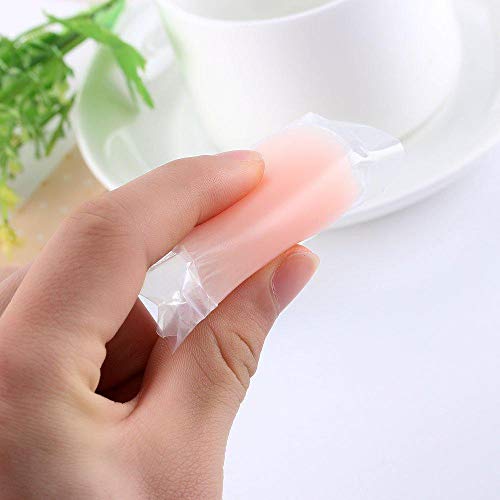 2 Pairs Reusable Silicone Nipple Cover Invisible Self Adhesive Silicone Breast Pads Breathable, One Size