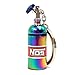 VmG-Store Mini NOS Stickstoffoxidflasche für Schlüsselanhänger Deckel abschraubbar (Flip Flop)
