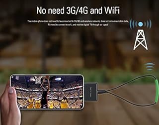 MyGica Type-C USB TV Tuner Card, Watching ATSC Digital TV Anywhere, Freeview HD TV Receiver, Recast Wireless HDTV Stick Tuner Adapter, USB TV Antenna for Android Phone Tablet PC Pad, No Internet Need