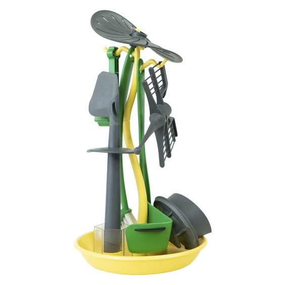 Soporte de almacenamiento compatible con accesorios de robot de cocina MAMBO (Accesorios no incluídos en la oferta. Sólo se ofrece el soporte amarillo)