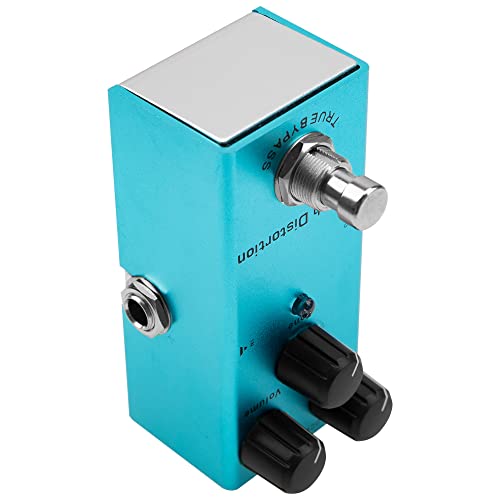 Mini Electric Guitar Effects Pedal Metal Shell DC 9V Adapter Powered True Bypass for Multi Electric Guitar Kit (Crunch Distortion) - Les Beatles, Paul McCartney, John Lennon, RIngo Starr, George Harrison Mini Electric Guitar Effects Pedal Metal Shell DC 9V Adapter Powered True Bypass for Multi Electric Guitar Kit (Crunch Distortion)