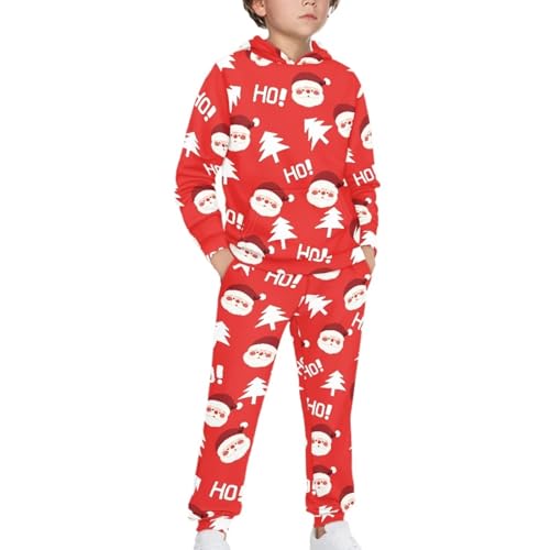 Girls Loose Fit Pullover Oversized Sweatshirts Eye-Catching Lovely Hoodie Sets Two Piece Easy to Put on Take off3