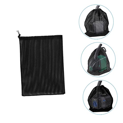 Bolsa filtro de malla para bomba de acuarios y peceras miniatura 5