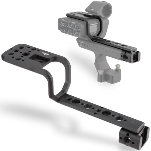 Extension poignée XLR Sony FX3 pour filmer confortablement au poing lors de vos tournages