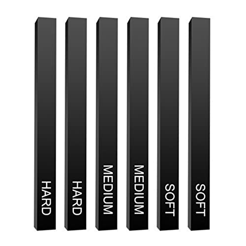 Artists Compressed Charcoal Sticks Square Black Coal Sticks Sketch Art Supplies For Drawing Sketching Shading Tool 6 PCS Compressed Charcoal Squares Artist Compressed Charcoal Sticks For Sketching