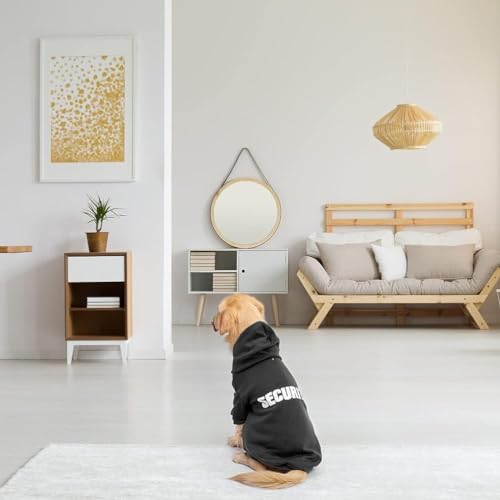 BINGPET Hunde Hoodie Sweatshirt,Weicher und Komfortabler Fleece-Pullover für Kleine und Große Hunde, Premium-Qualität, Geeignet für Alle Hunderassen, Haustierkleidung