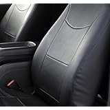 日野 プロフィア テラヴィ シートカバー H7年5月~H15年11月 車種専用 プロフィア内装パーツ トラック用品 トラック用シートカバー シート保護 汚れ防止 (運転席+助手席 セット, ブラックパンチング)