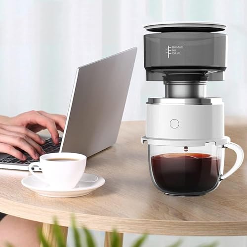Cafetera portátil manual con control de temperatura 100 mL miniatura 7