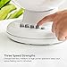 IRIS USA WOOZOO Air Circulator Fan with Remote, Oscillating, 3 Speeds, 74ft Max Air Distance, 112° Adjustable Tilt, 35db Quiet Motor, Small Fan for Bedroom, Office, Dorm, White