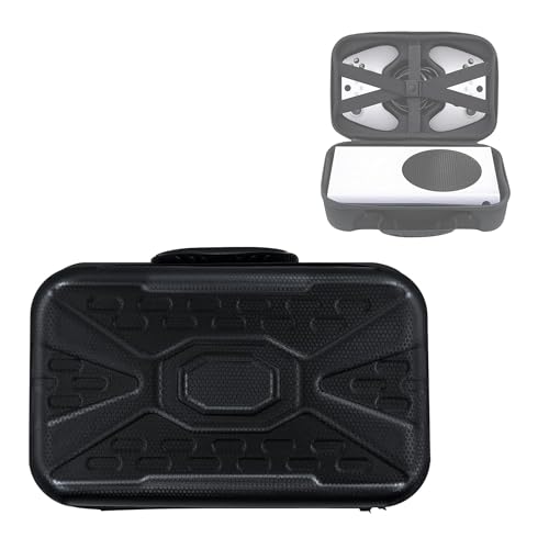 Image of NexiGo Hard Carrying Case for X-Box Series S, Travel Case Storage Bag Compatible for X-Box Series S Console Wireless Controller & Gaming Accessories - Black