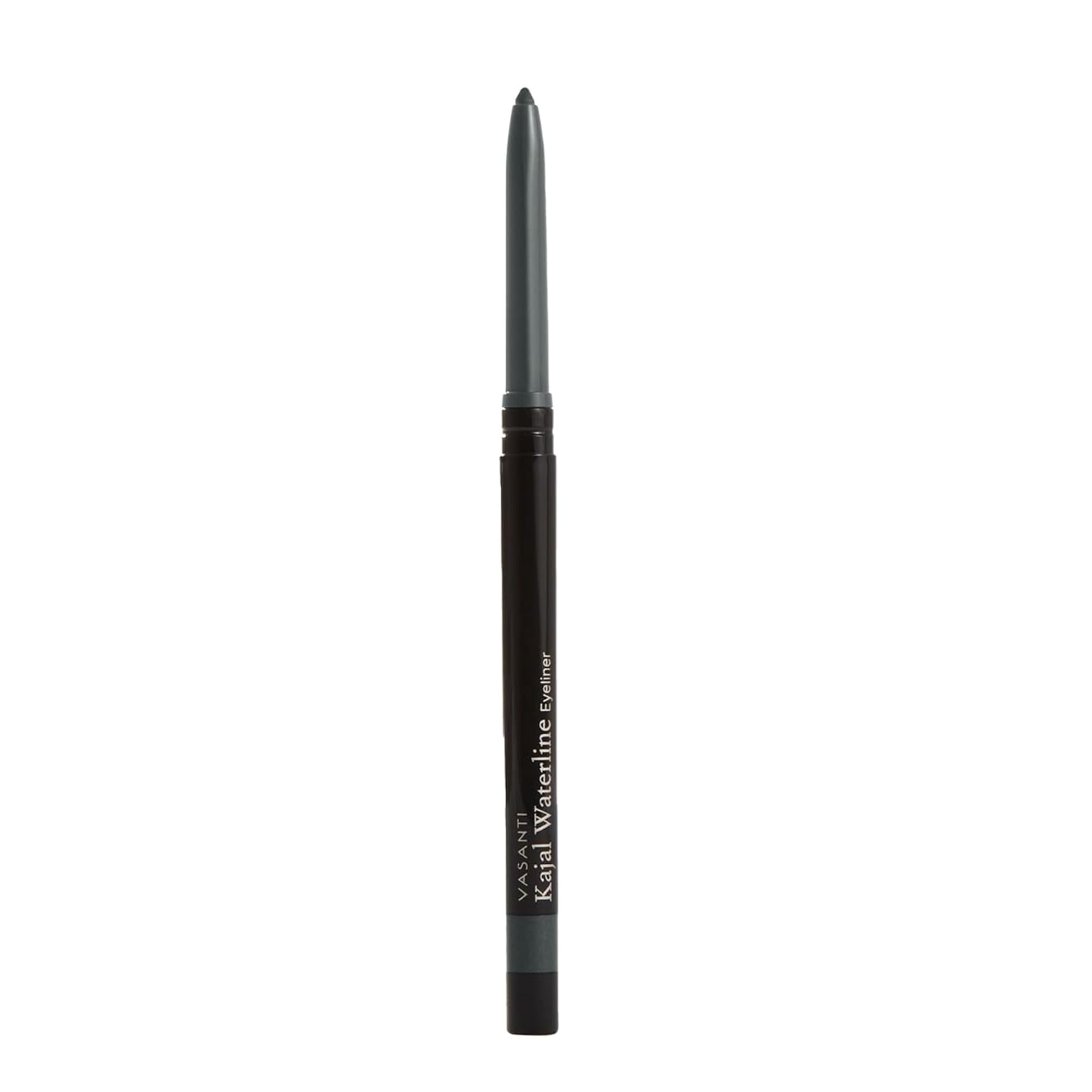 VASANTI Kajal Waterline Eyeliner (Slate Grey) | Long-Lasting, Blendable Waterline Eye Liner | Smudge-Proof and Water-Resistant Eyeliner Pencil for Sensitive Eyes | Ophthalmologist Approved & Tested