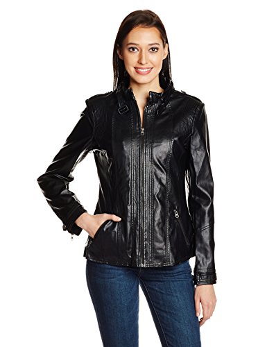 Leather Down Jacket at Amazon 