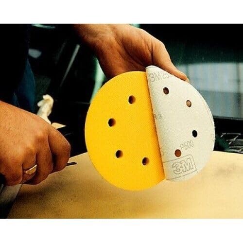 Miniatura 4 de 9.8 ft 3M-31463 Cubitron Ii Clean Sanding Hookit Disco abrasivo, 3, grado 320+, 200 discos