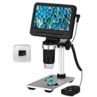 Amazon.co.jp: leanking デジタル顕微鏡 マイクロスコープ 最大1000