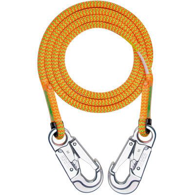 ROPE Logic Lanyard 11 mm x 12 Trop G-Spliced Alum Snaps Orange