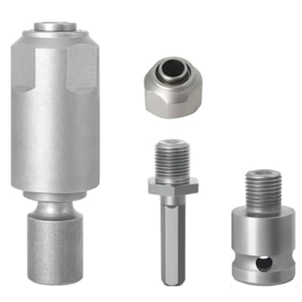 Littimoon Electric Wrench to Hammer Adapter,1/2 Conversion Head Connector Rod Electric Hammer Drill