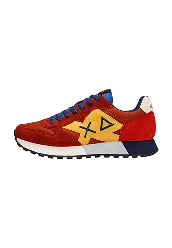 SUN68 Homme Jaki Basic Sneaker baskets de qualité en cuir