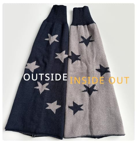 Y2K Leg Warmers for Women Winter - Star Slouchy Leg Warmers - Lolita Kawaii Accessories4