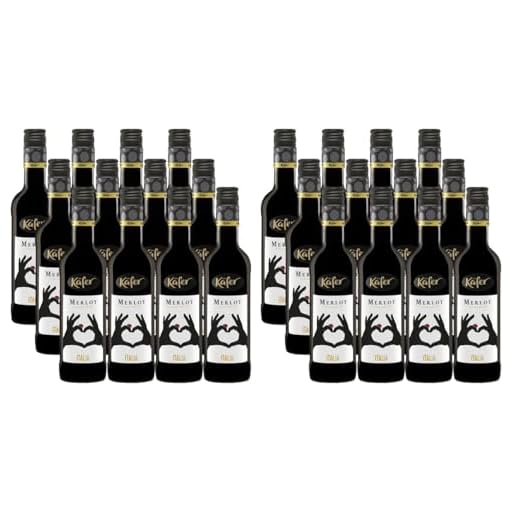 Feinkost Käfer Käfer Merlot IGP Italien trocken (12 x 0.25l) (Packung mit 2)