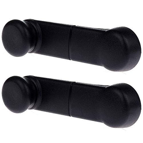 Image of ECCPP Interior Window Crank Handle Fit for Ford for E-150 | For Driver Passenger Window Crank Handle|2003-2008 For For d For E-150|Black Finish|OE E6DZ|5423342-AE6DZ|2pcs