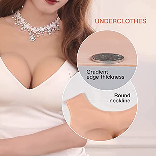 WHG Formato de silicone para seios realistas, preenchimento de gel de silicone, seios falsos para cr