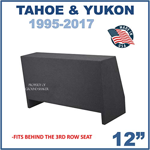 Chevy Tahoe and Gmc Yukon 1995-2017 12" Triple Sealed Subwoofer Enclosure